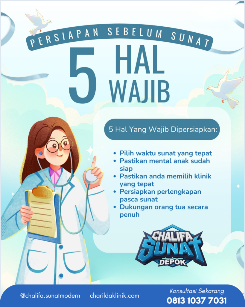 5 Persiapan Sunat Anak yang Sering Diremehkan Orang Tua