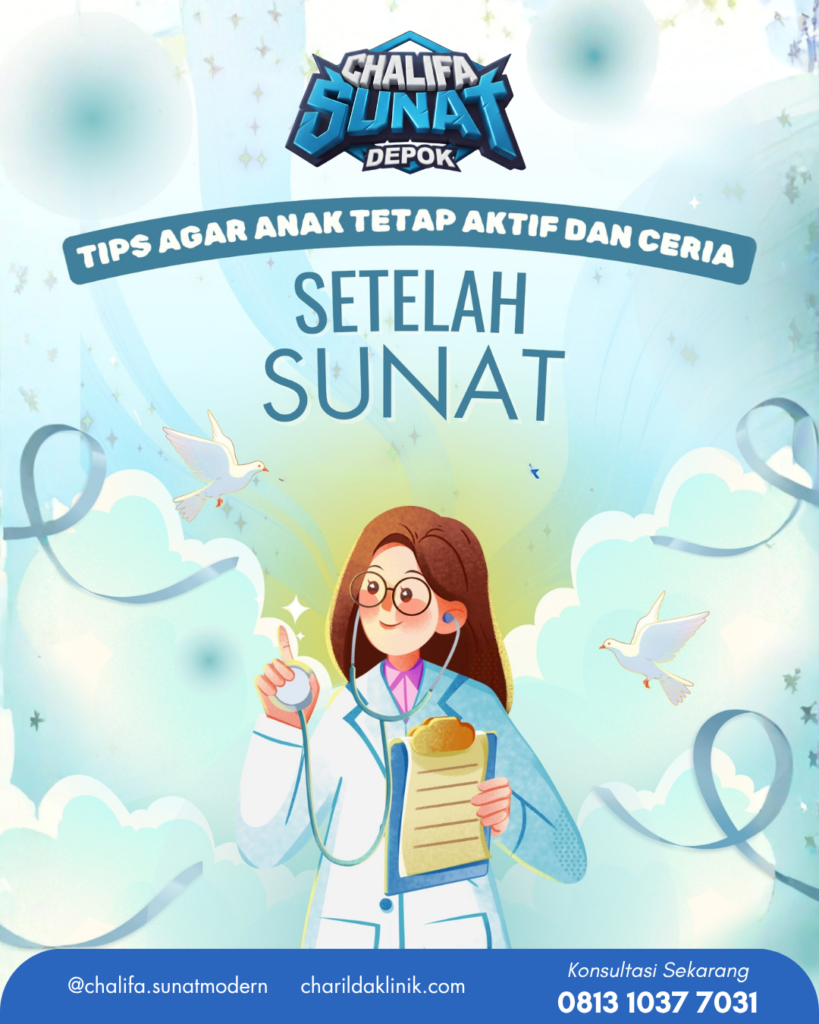 Anak Tetap Ceria Setelah Sunat?