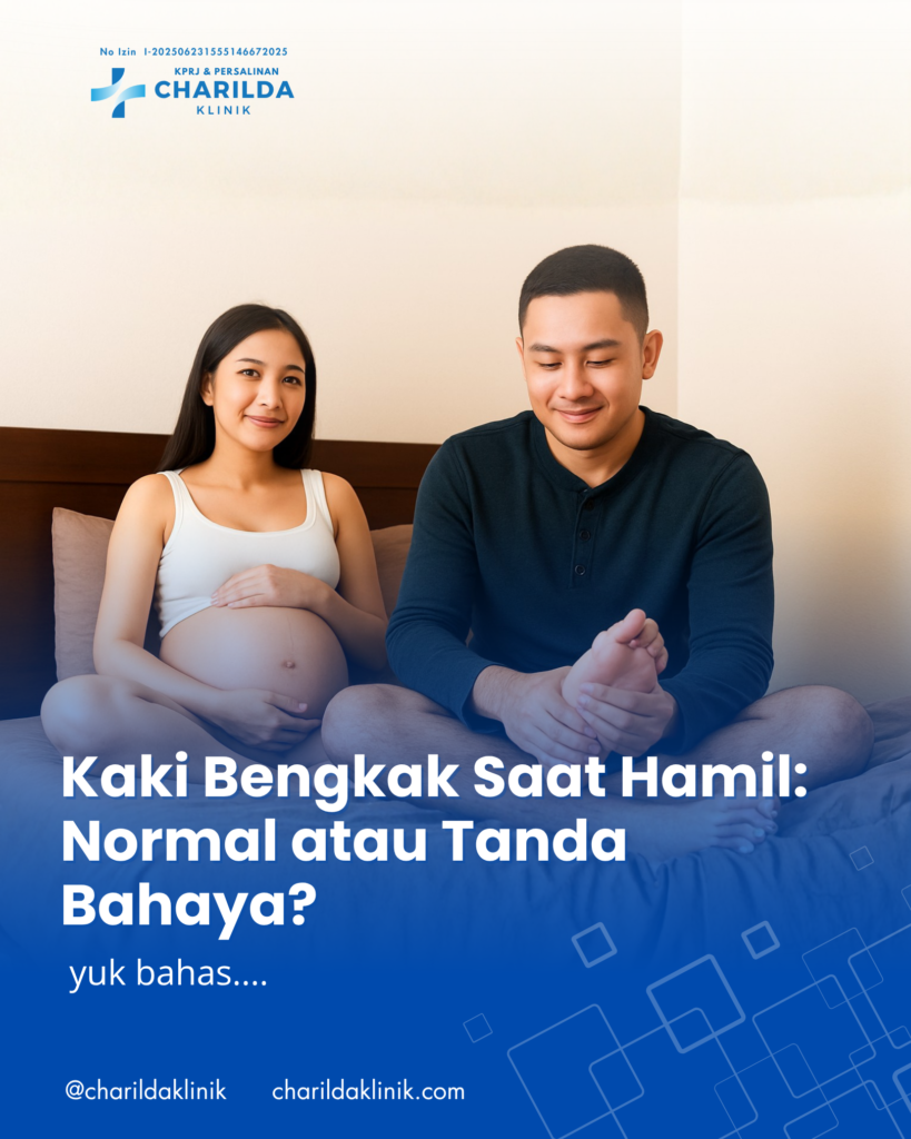 Kaki bengkak saat hamil